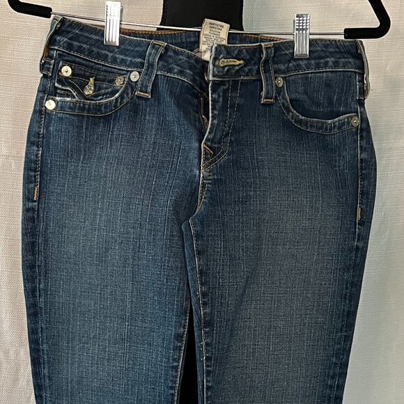 True Religion Brand Jeans Women’s size 30 Slim Straight Leg - 0160 - Picture 2 of 7